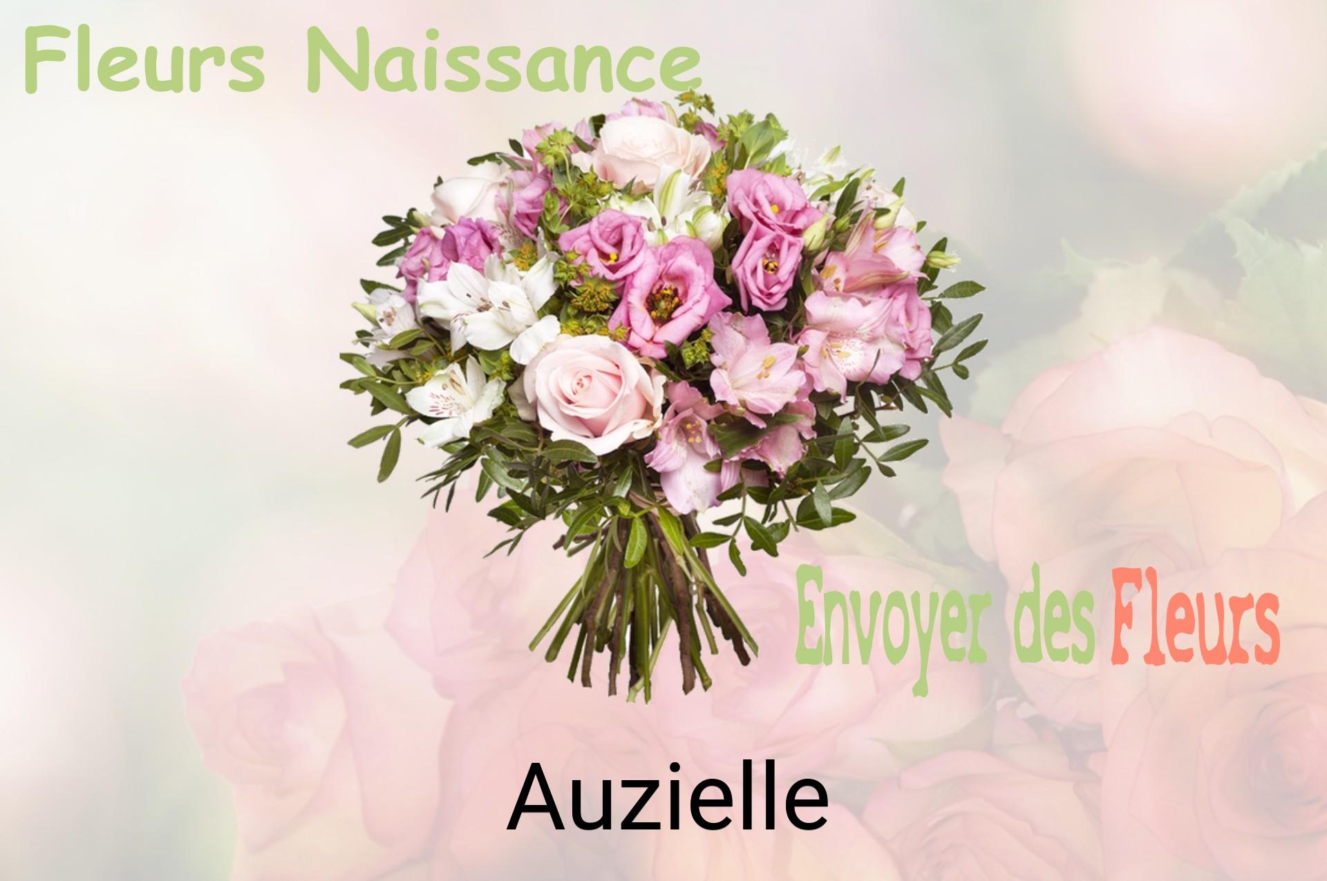 Bouquet de fleurs de naissance livré à Auzielle