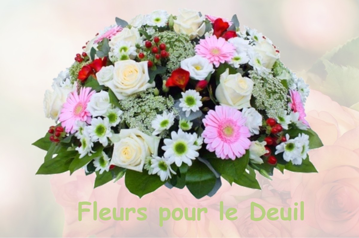 fleurs deuil AUZIELLE